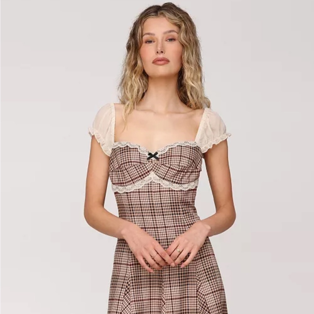 NWT Avec Les Filles Midi Dress 8 - Picture 8 of 10